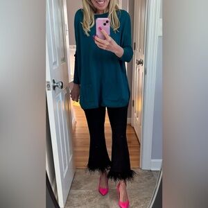 Lilly Pulitzer Teal Sweater